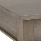 Tavolino quadrato in legno massello da 45 cm - 45,7 cm (larghezza) x 45,7 cm (profondità) x 51,2 cm (altezza)
