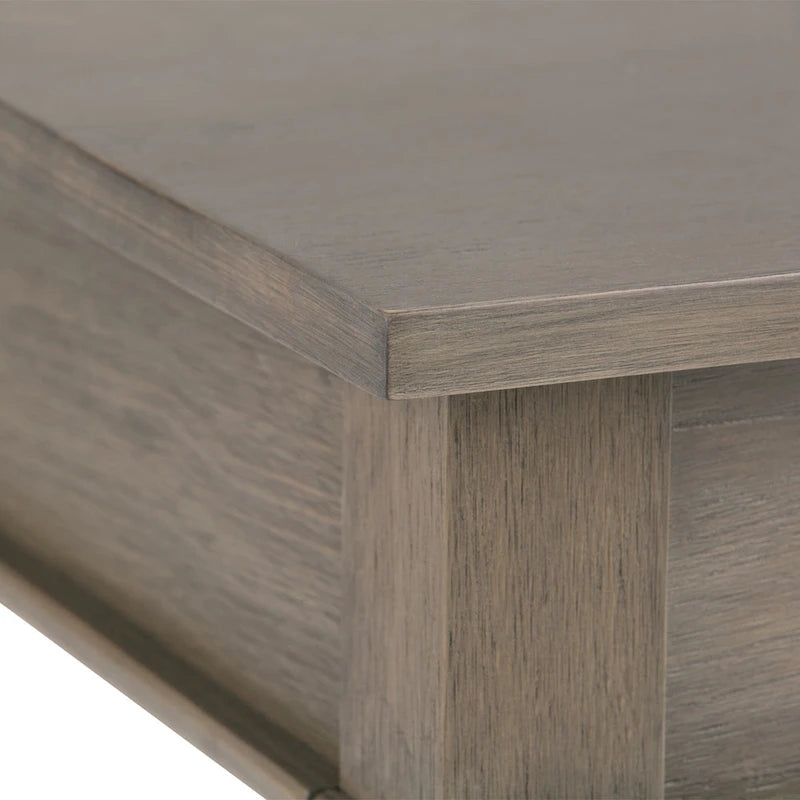 Tavolino quadrato in legno massello da 45 cm - 45,7 cm (larghezza) x 45,7 cm (profondità) x 51,2 cm (altezza)