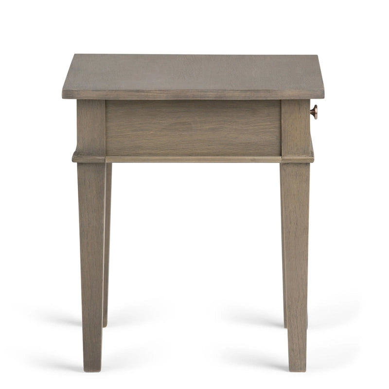 Tavolino quadrato in legno massello da 45 cm - 45,7 cm (larghezza) x 45,7 cm (profondità) x 51,2 cm (altezza)