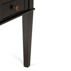Tavolino quadrato in legno massello da 45 cm - 45,7 cm (larghezza) x 45,7 cm (profondità) x 51,2 cm (altezza)