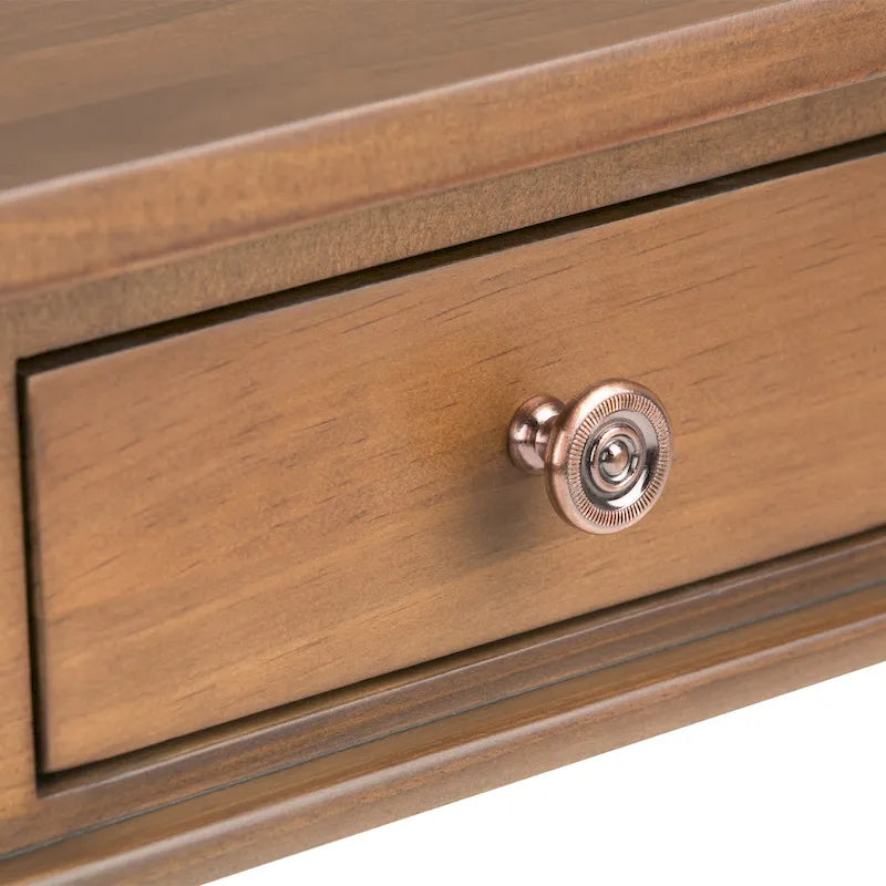 Tavolino quadrato in legno massello da 45 cm - 45,7 cm (larghezza) x 45,7 cm (profondità) x 51,2 cm (altezza)