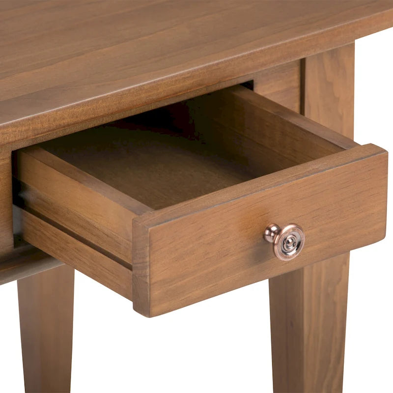 Tavolino quadrato in legno massello da 45 cm - 45,7 cm (larghezza) x 45,7 cm (profondità) x 51,2 cm (altezza)