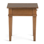 Tavolino quadrato in legno massello da 45 cm - 45,7 cm (larghezza) x 45,7 cm (profondità) x 51,2 cm (altezza)