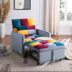 Poltrona letto convertibile 3-in-1 con cuscino
