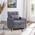 Poltrona letto convertibile 3-in-1 con cuscino