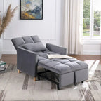 Poltrona letto convertibile 3-in-1 con cuscino