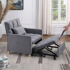 Poltrona letto convertibile 3-in-1 con cuscino