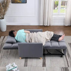 Poltrona letto convertibile 3-in-1 con cuscino