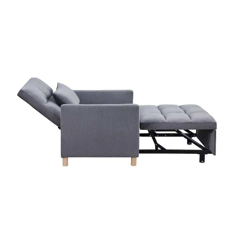 Poltrona letto convertibile 3-in-1 con cuscino