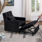 Poltrona letto convertibile 3-in-1 con cuscino