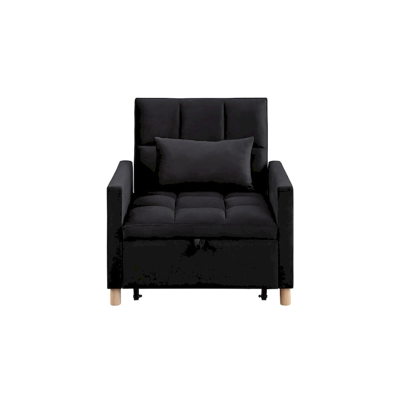 Poltrona letto convertibile 3-in-1 con cuscino