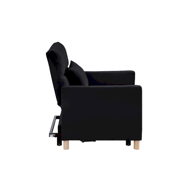 Poltrona letto convertibile 3-in-1 con cuscino