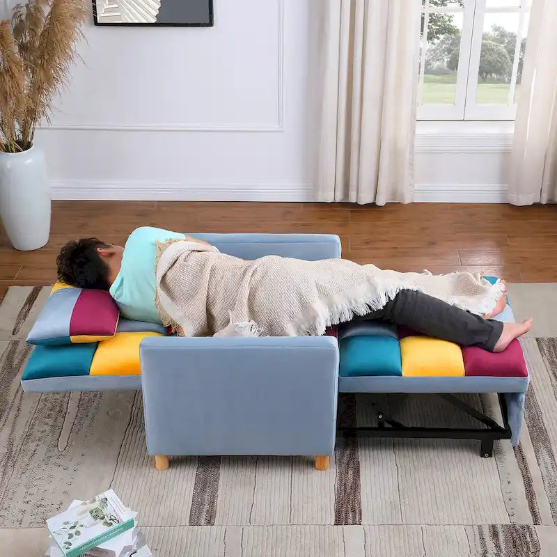Poltrona letto convertibile 3-in-1 con cuscino