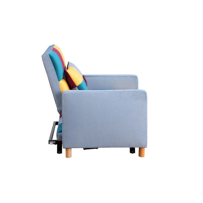 Poltrona letto convertibile 3-in-1 con cuscino