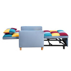 Poltrona letto convertibile 3-in-1 con cuscino