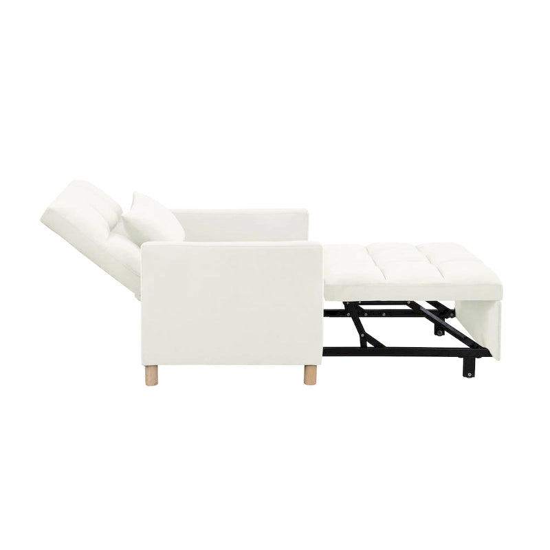 Poltrona letto convertibile 3-in-1 con cuscino