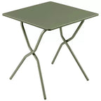 Lafuma Balcony II Colorblock Steel Square Folding Outdoor Patio Table