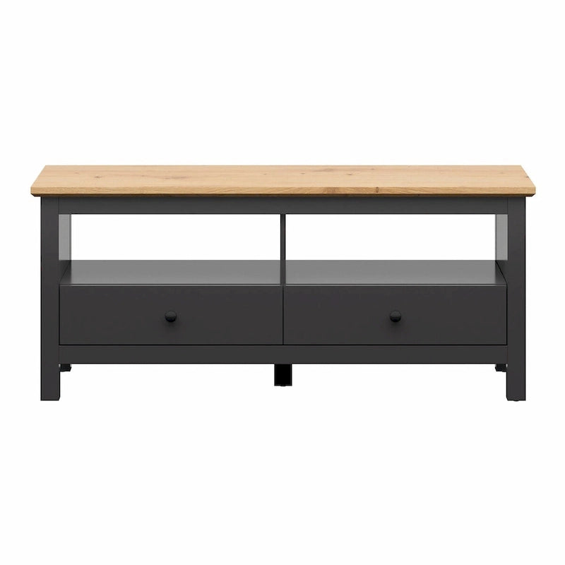 Mobile TV grigio scuro - largo 137 cm