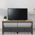 Mobile TV grigio scuro - largo 137 cm