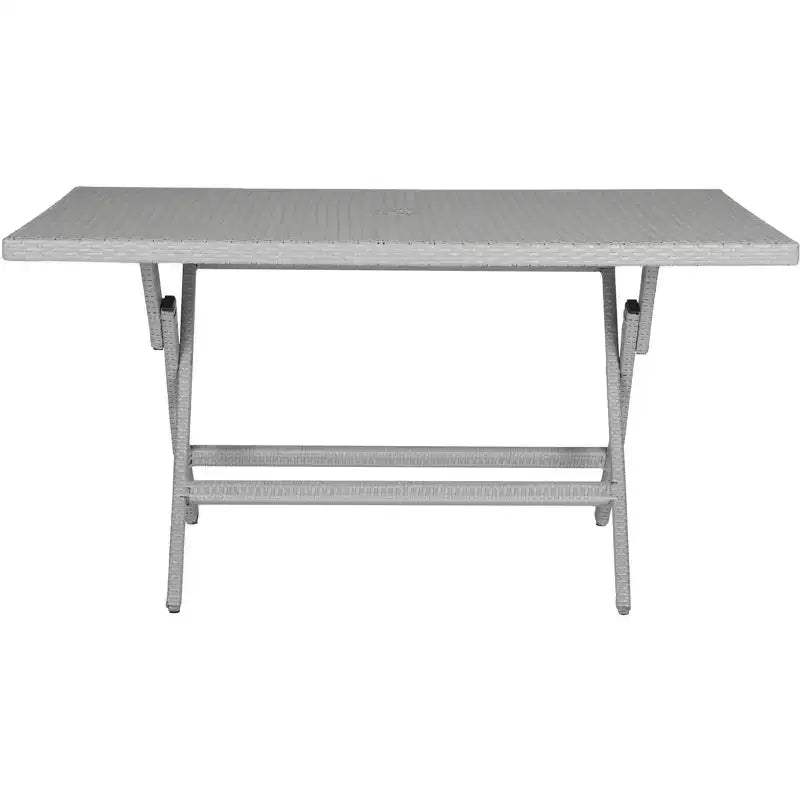 Dilettie Rect Folding Table - Indoor/Outdoor - PAT2003 - Safavieh