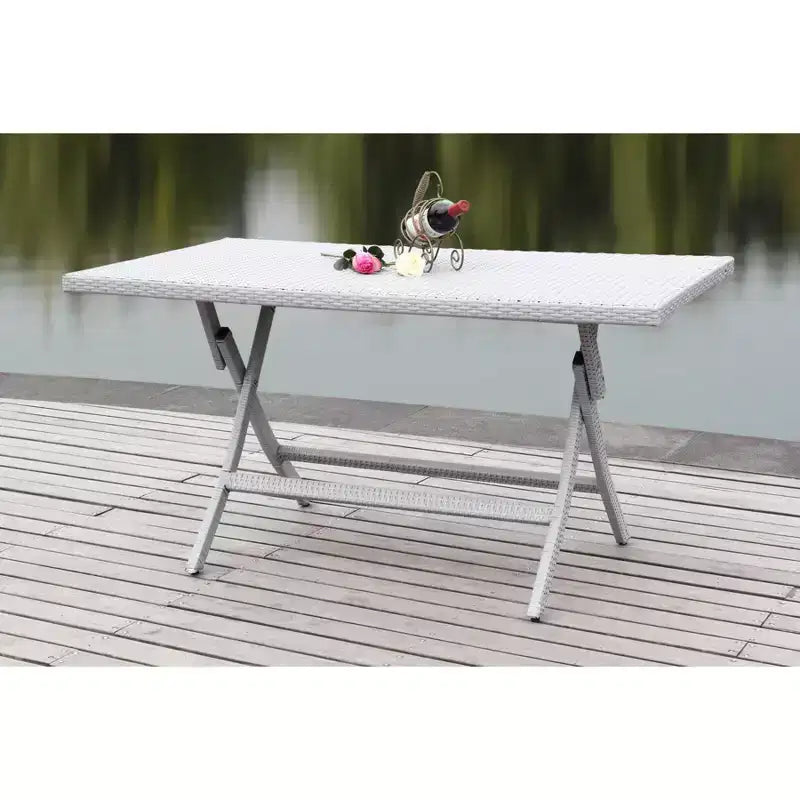 Table pliante Dilettie Rect - Intérieur/Extérieur - PAT2003 - Safavieh