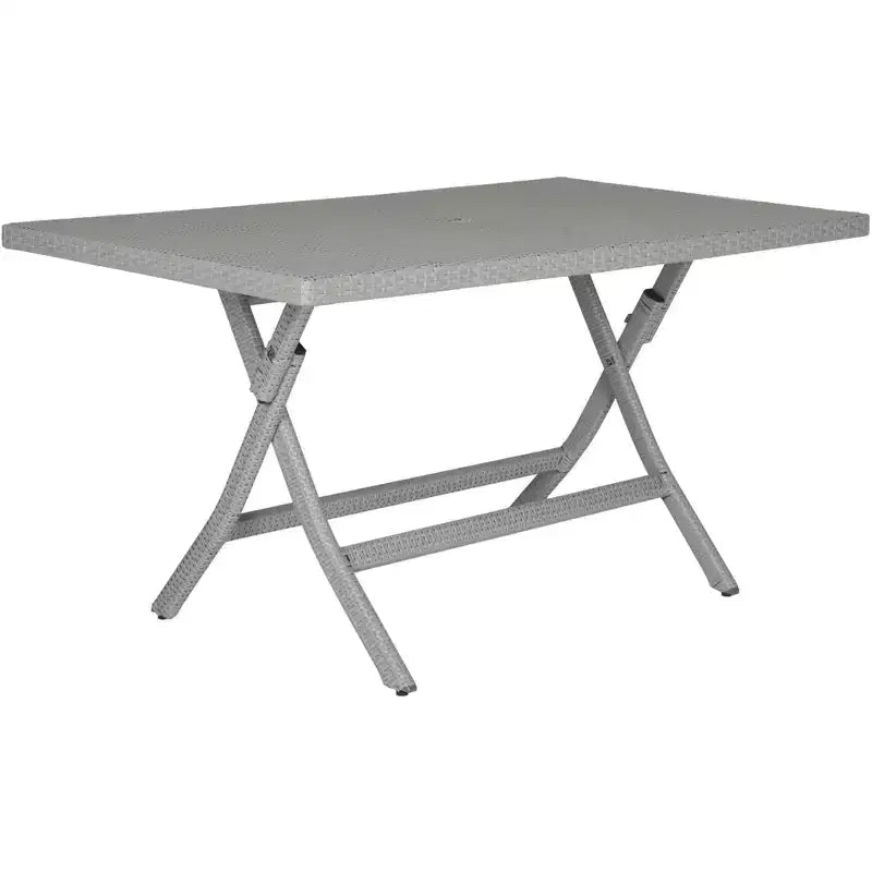 Table pliante Dilettie Rect - Intérieur/Extérieur - PAT2003 - Safavieh