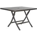 Table pliante Samana Square - Intérieur/Extérieur - PAT2002 - Safavieh