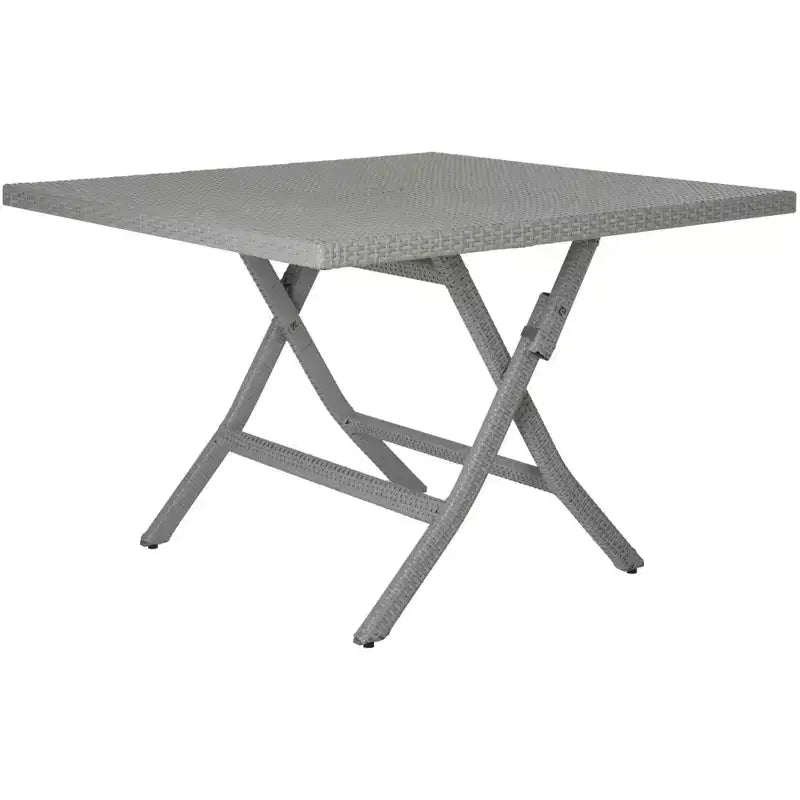 Table pliante Samana Square - Intérieur/Extérieur - PAT2002 - Safavieh