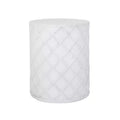 GDFStudio Ospery Outdoor Lightweight Concrete Side Table, Antique White