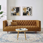 Elation Tufted Performance Velvet Sofa