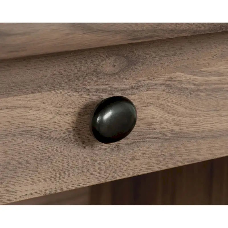 Scrivania da computer con cassetti portaoggetti e ripiano estraibile per tastiera