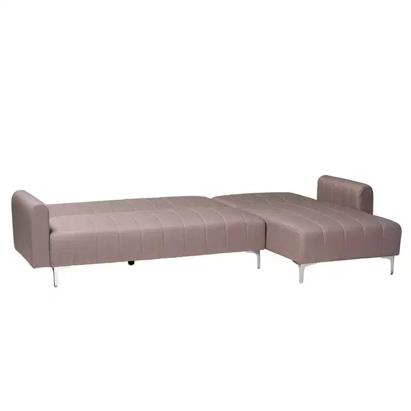 Divano Letto Convertibile Imbottito in Tessuto Lanoma Baxton Studio
