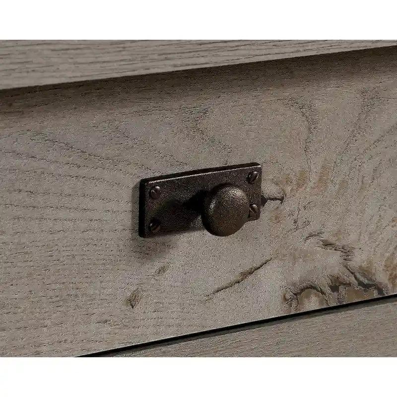 Scrivania ad angolo con cassetti e contenitori per ufficio domestico