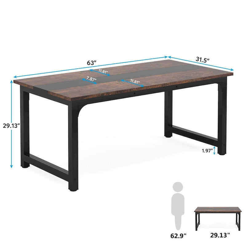 Tavolo da conferenza 160 x 80 x 74 cm | Posti a sedere 4-6